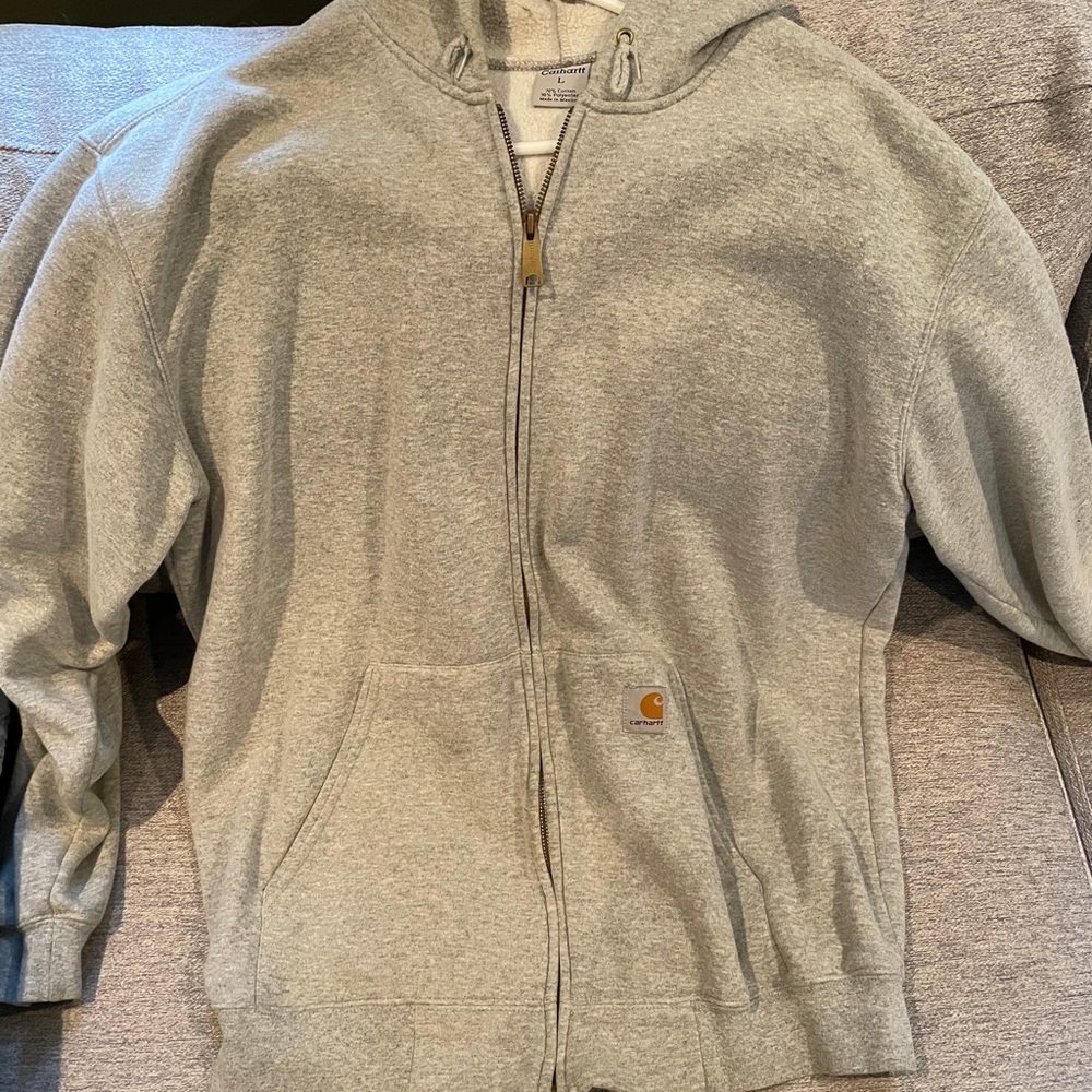 Carhartt zip up hoodie